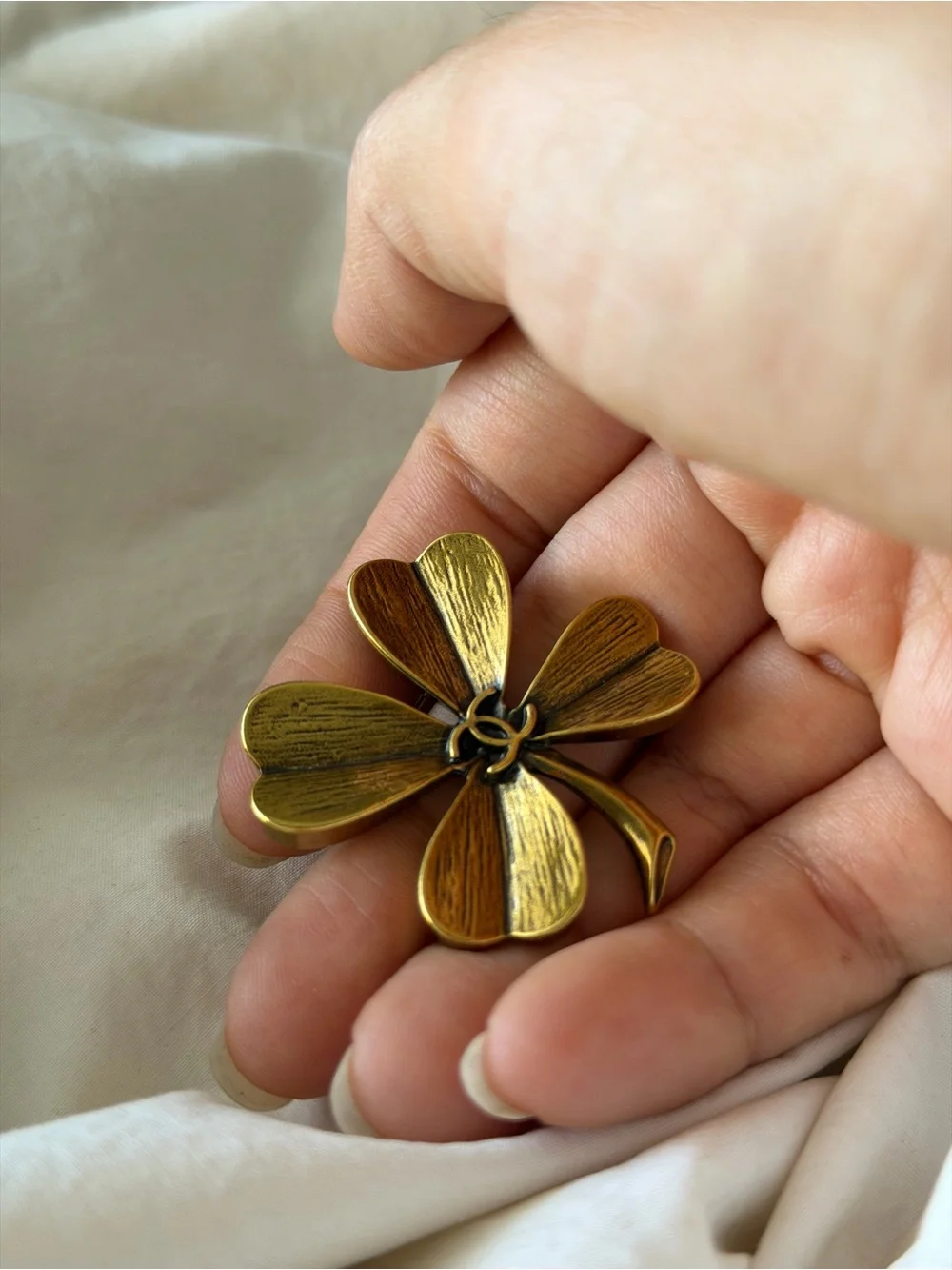 CHANEL brooch shaped